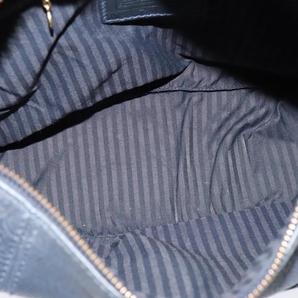 Coach Hobo Navy Leather shoulder - Picture 10 of 10